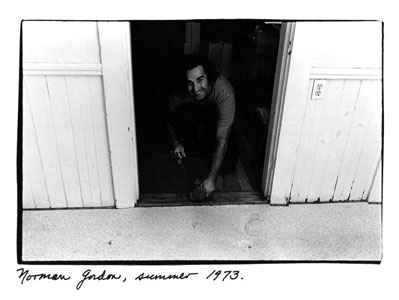 photo of Norman Gordon by Elsa Dorfman